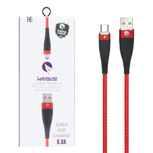 کابل شارژ فست 1.8 متری She Charisma Type-C مدل Mitra - قرمز کد3258