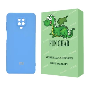 کاور فان قاب مدل سیلیکونی مناسب برای گوشی موبایل شیائومی Redmi Note 9 Pro / کد3292