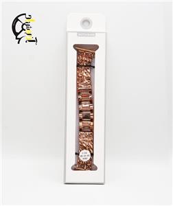 بند اپل واچ کارتیر 45/44/42 /49طلایی براق کد3353