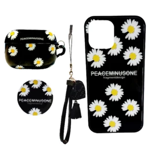 کاور مدل گل بابونه مناسب برای گوشی موبایل اپل Iphone12 / 12Pro  کد3516