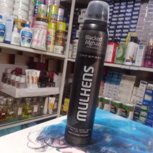 اسپری خوشبو کننده بدن مردانه مولهنس با رایحه بلاک افغان کدm475