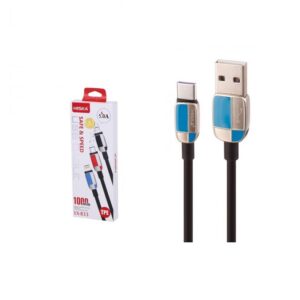 کابل تبدیل USB به USB-C هیسکا مدل LX-833 طول 1 متر کدm414