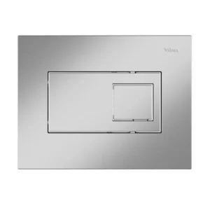 کلید فلاش تانک توکار کروم ویلما مدل تیک کدm6622