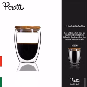 لیوان پروتی مدل دوجداره دربدارکدm6436