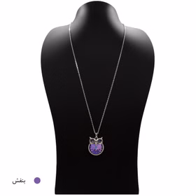 گردنبند زنانه سواروسکی مدل 1018 صورتی کدm6120