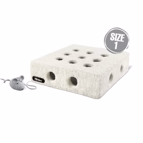 جعبه بازی مخصوص گربه نیناپت مدل پنیری کدm6122