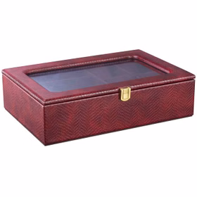 جعبه ساعت مدل B125 - قهوه ای روشن کدm6341