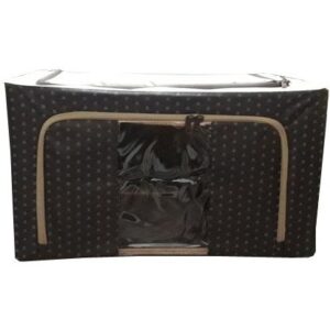 باکس لباس مدل خالدار - قهوه ای کدm6224