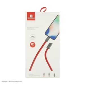 کابل تبدیل USB به لایتنینگ بیبوشی مدل A07 طول 1 متر کدm6133