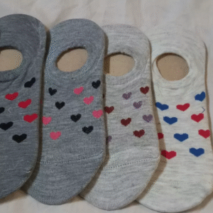 جوراب کالج مدل قلبی در چند رنگ کد P8099