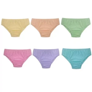 شورت زنانه نخی 6 عددی کد P8138