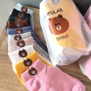 بسته 10 عددی جوراب همراه با بگ نگهدارنده جوراب کد p7957