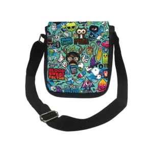 کیف رودوشی پسرانه طرح کارتون کد p8063