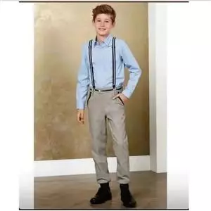 شلوار پسرانه و بندک برای 8-9 سال کد p8156