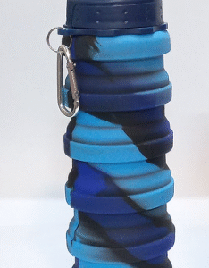 قمقمه مدل سیلیکونی تاشو گنجایش 0.5 لیتر کد p8187