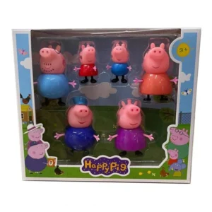 فیگور مدل پپا پیگ مجموعه 6 عددی کد p8295