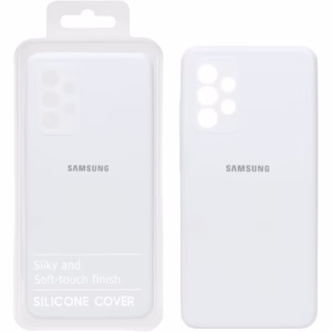 قاب سیلیکونی  Samsung A52 / A52S - سفید کد p8387