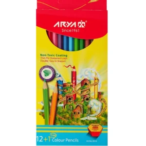 مداد رنگی 13 رنگ آریا کد p8483