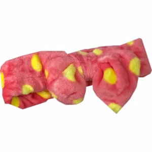 هدبند دخترانه فانتزی حوله ای طرح پاپیون کد p8389