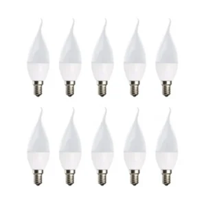 لامپ ال ای دی 8 وات مدل اشکی پایه E14 بسته 10 عددی  پارس بتا کدP14177