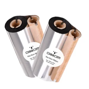 ریبون پرینتر لیبل زن کوالاکام مدل سوپر رزین WAX/RESIN 110mm x 75m بسته دو عددی کدP14617