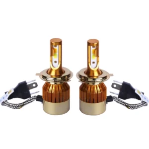 هدلایت لامپ خودرو مدل D5 H4 سه رنگ بسته 2 عددی کدP14136