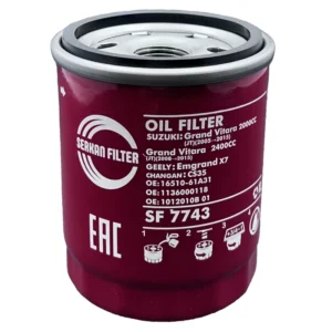 فیلتر روغن خودرو سرکان مدل SF 7743 مناسب برای چانگان CS 35 کدP15231