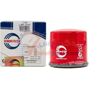 فیلتر روغن سرکان کد SF7735 مناسب پراید، تیبا و ساینا کدP15517