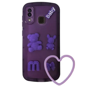 کاور مدل baby کد 25 مناسب برای گوشی موبایل سامسونگ GALAXY A20/A30 به همراه آویز کد P15617