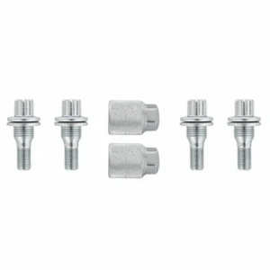 پیچ چرخ و رینگ ضد سرقت خودرو چیکال مدل M-58 مناسب برای سمند سورن پلاس مجموعه 6 عددی کدP16392