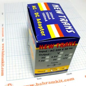 آداپتور 4.5 ولت 300 mAh نیو ترانس کدp16031