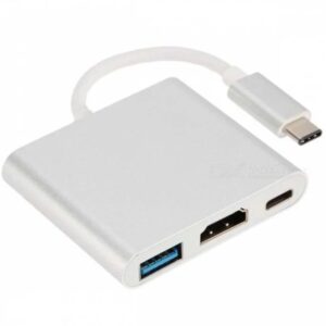 تبدیل Type-C به HDMI و USB 3.0 کدP16088