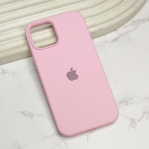 قاب سیلیکونی اورجینال زیر بسته iPhone 12 / 12 Pro رنگ کالباسی کد p18817
