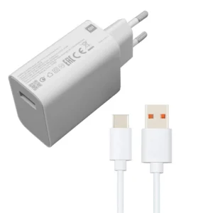 شارژر دیواری شیائومی مدل note 11 به همراه کابل تبدیل USB-C کد P19786