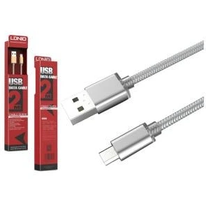 کابل تبدیل USB به لایتنینگ الدینیو مدل LS17 به طول 2 متر کد p20461