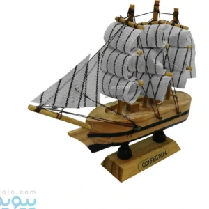 ماکت کشتی بادبانی چوبی confection کد p20629