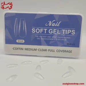 تیپ ژل 550 عددی نیل|Nail Brand Gel Nail Tips – 550pcs کد p19557