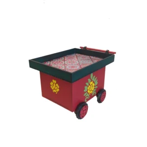 دکوری مدل چرخ طحافی یلدا طرح همدوانه ایی کد p20635