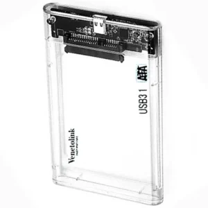 باکس هارد 2.5 اینچ شفاف USB3.1 ونتولینک Venetolink کد p19385