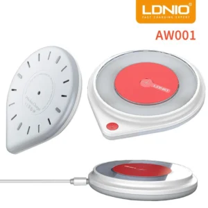 شارژر بی سیم الدینیو مدل AWOO1 همراه چراغ خواب کد p19399
