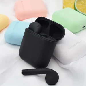 هدفون بلوتوثی مدل inPods 12 بدون نویز کنسلینگ، درگاه شارژ لایتنینگ، با قابلیت شارژ سریع، مقاوم در برابر رطوبت و عرق کد p19527