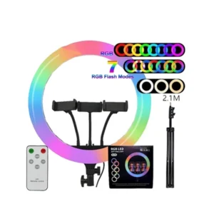 رینگ لایت مدل MJ36-RGB کدp21169