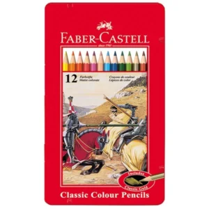 مداد رنگی 12 رنگ فابر کاستل مدل Classic کد P22312