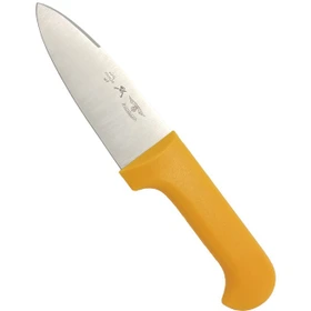 چاقو آشپزخانه پناهنده پمدل لاستیکی کد 2 - زرد کد P22499