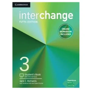 کتاب زبان Interchange 3 (5th) SB+WB+CD ویرایش پنجم کد P21658