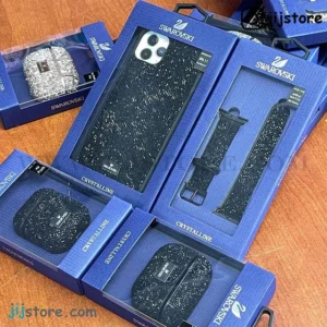 ست قاب-کیس ایرپاد و بند اپل واچ سواروسکی swarovski کدp21170