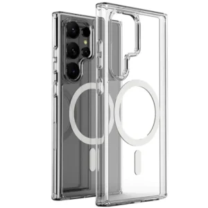 کاور مگ سیف مدل clear مناسب برای گوشی موبایل سامسونگ Galaxy S24 Ultra کد P22036