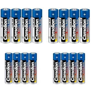 باتری قلمی و نیم قلمی کملیون مدل Super Heavy Duty بسته 16 عددی کد P23574