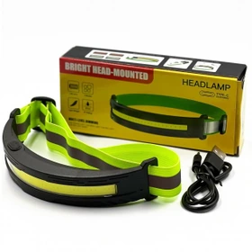 چراغ پیشانی شارژی مدل bright head-mounted کد P23641