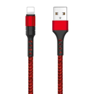 کابل تبدیل USB به USB-C مدل Galaxy طول 1 متر رنگ قرمز کد P23013
